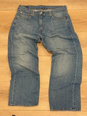 Levi's Men's Relaxed Blue Denim Jeans